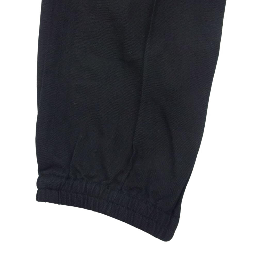 MINEDENIM マインデニム 2204-7001-99-012 C . Wool Denim Hem Zip Easy PS ウール混 デニム ヘム 裾ジップ イージー ジョガーパンツ ブラック系 S【中古】