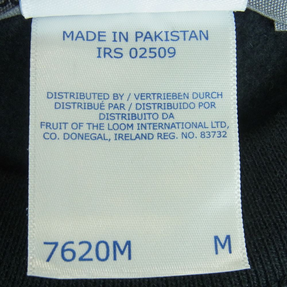 COMME des GARCONS コムデギャルソン AD2014 IK-T007 GOOD DESIGN SHOP グッドデザインショップ別注 ラッセルアスレチック EEHS CDGロゴプリント クルーネック スウェット トレーナー ブラック系 M【中古】