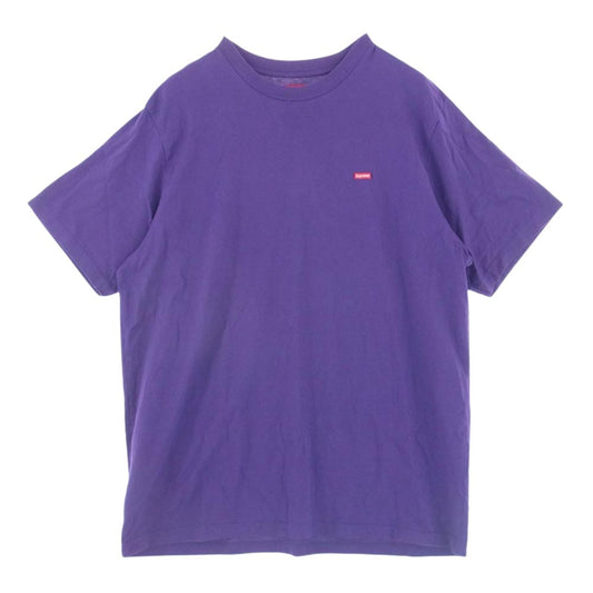 Supreme シュプリーム 20AW Small Box Tee スモール ボックス ロゴ 半袖 Tシャツ パープル系 XL【中古】