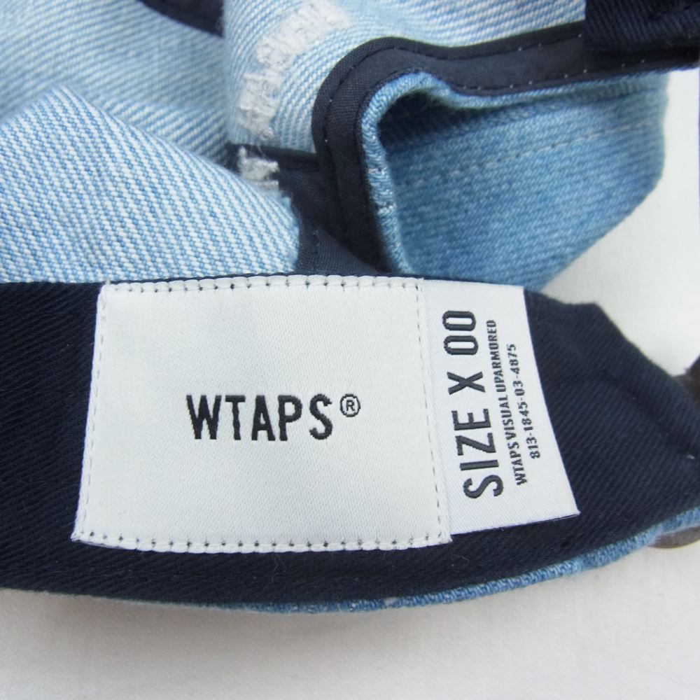 WTAPS ダブルタップス 211HCDT-HT04 T-6H 01 CAP INDIGO デニム キャップ インディゴブルー系 00【中古】