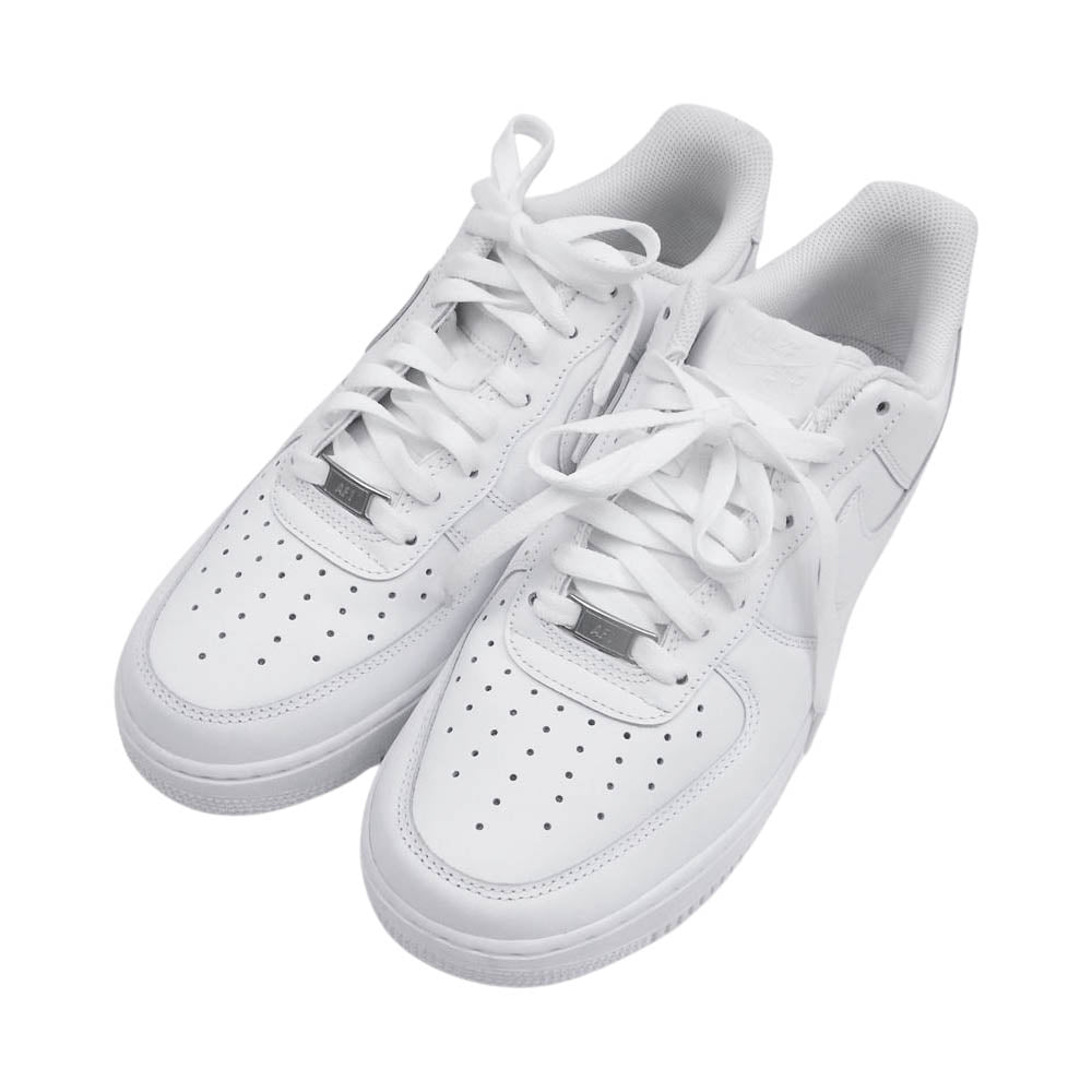 NIKE ナイキ 315122-111 AIR FORCE 1 LOW エアフォース1 ロー オールホワイト スニーカー ホワイト系 28cm【中古】