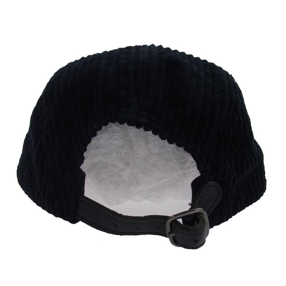Supreme シュプリーム 18SS Corduroy Box Logo Camp Cap ボックスロゴ コーデュロイ キャップ ブラック系【中古】