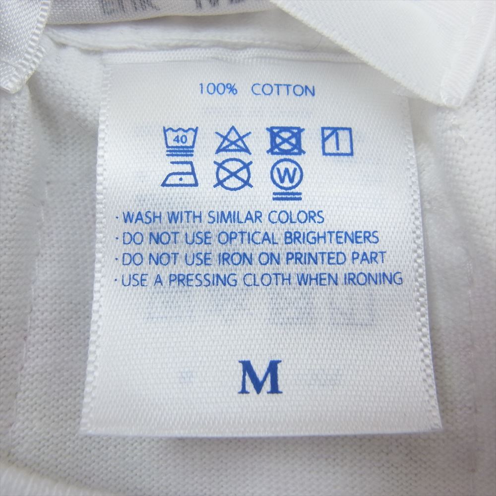 シャンティ ノーコーヒー NO COFFEE plantica SO SHANTii ロゴ プリント 半袖 Tシャツ ホワイト ホワイト系 M【中古】