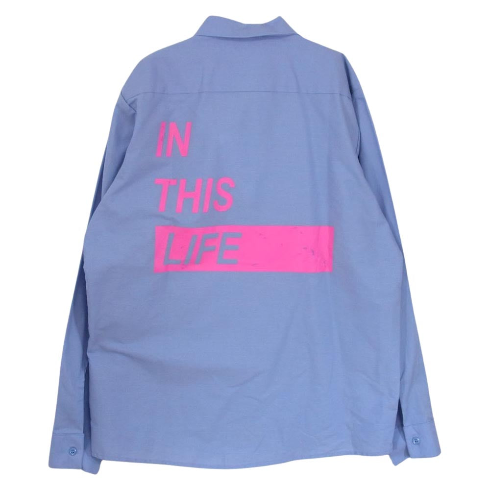 ティーアール サスペンション RED KAP ワークシャツ ライトブルー系 M【中古】