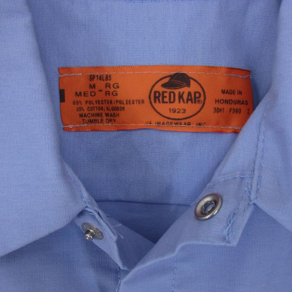 ティーアール サスペンション RED KAP ワークシャツ ライトブルー系 M【中古】