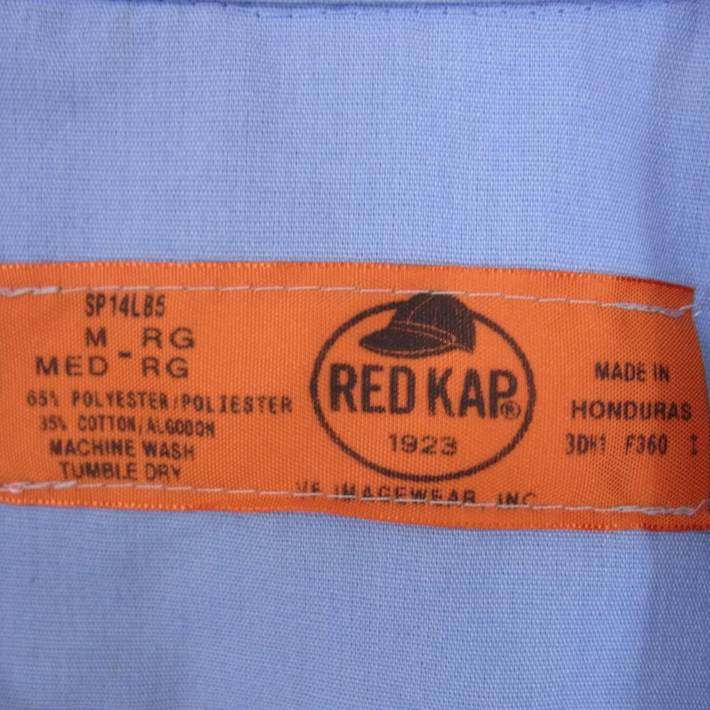 ティーアール サスペンション RED KAP ワークシャツ ライトブルー系 M【中古】