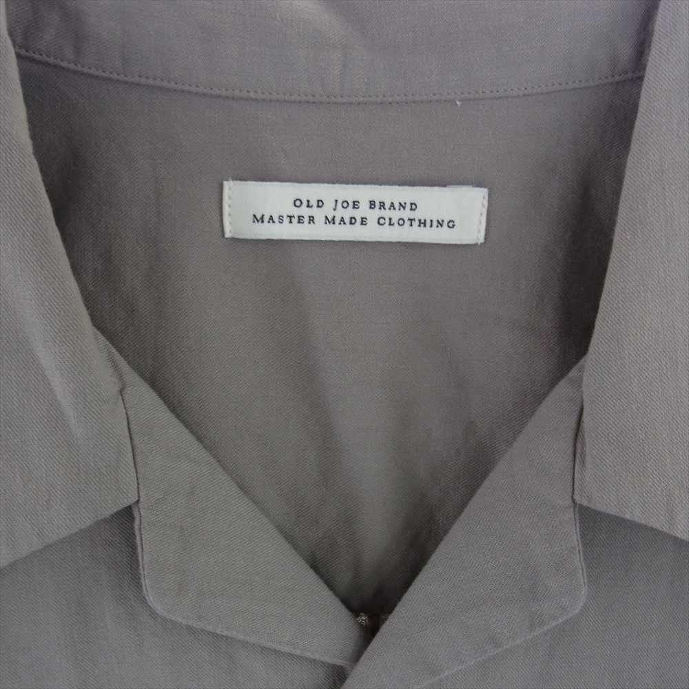 オールドジョー 221OJ-SH04 SWALLOW COLLAR PATINA SPORTS SHIRTS スワローカラー シャツ ベージュ系【中古】