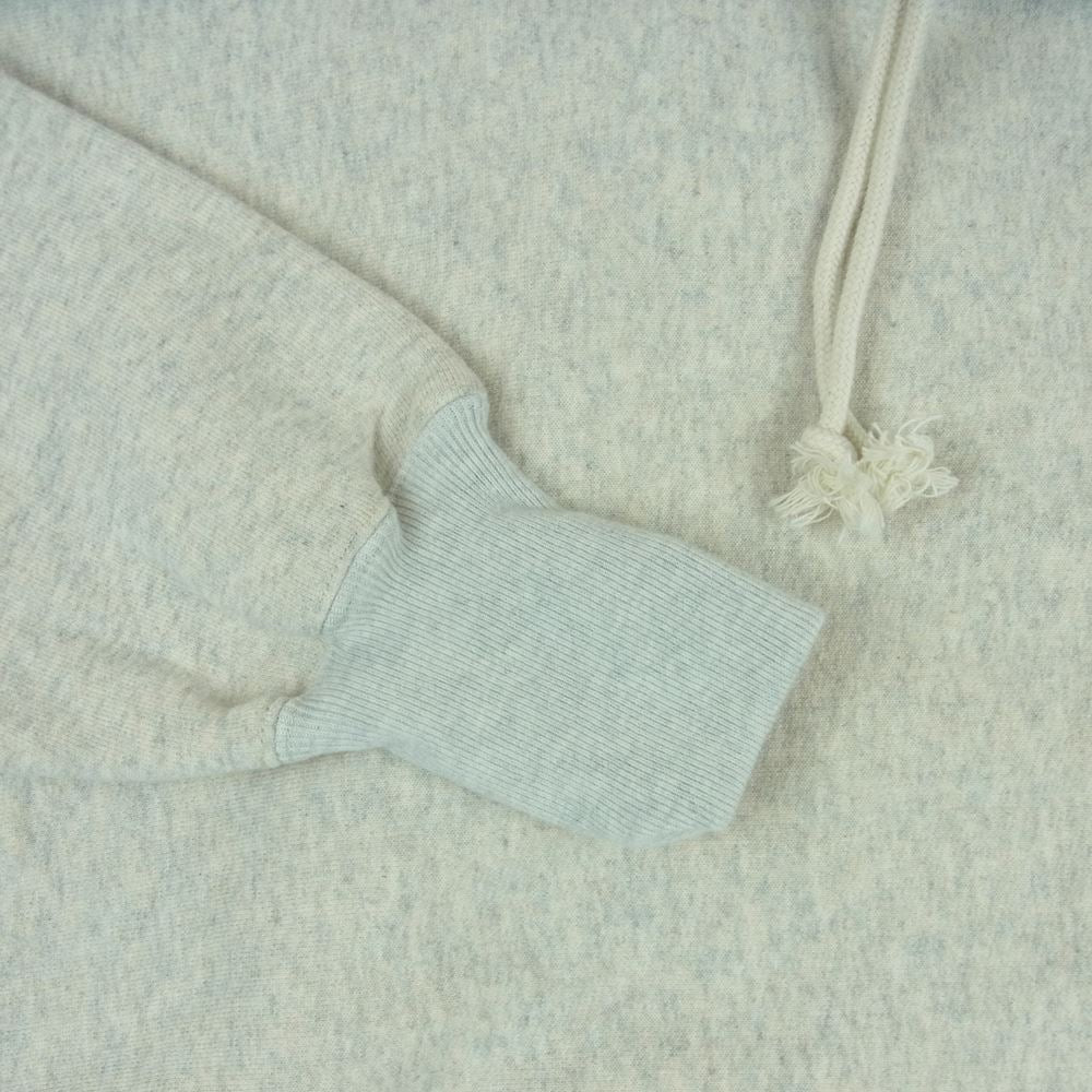 Champion チャンピオン 23AW C3-Q131 TRUE TO ARCHIVES リバースウィーブ プルオーバー アフターフーデッド スウェット シャツ 後付け パーカー オフホワイト系 ライトベージュ系 L【中古】