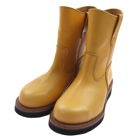 MADE IN GM JAPAN メイドインジーエムジャパン TIGER タイガー ペコス ブーツ イエロー系 8.5【中古】