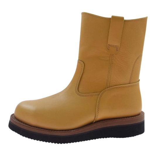 MADE IN GM JAPAN メイドインジーエムジャパン TIGER タイガー ペコス ブーツ イエロー系 8.5【中古】
