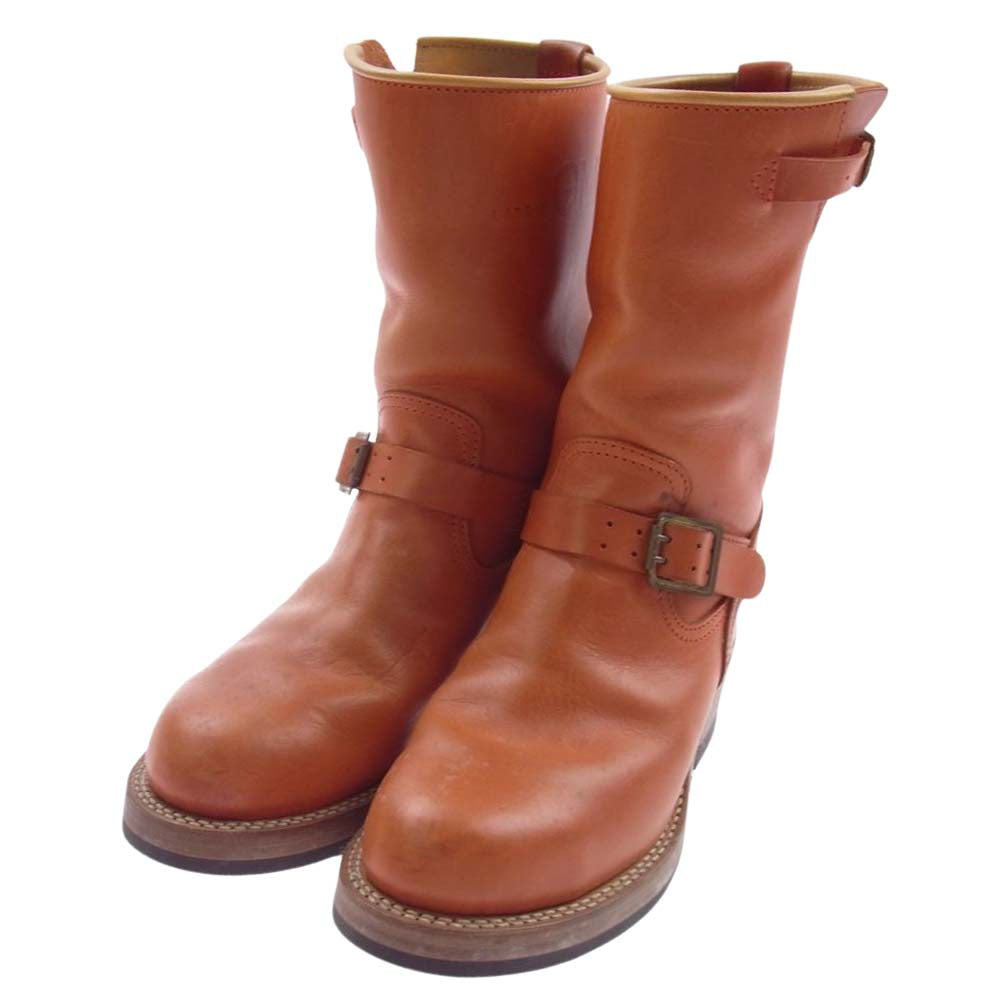 MADE IN GM JAPAN メイドインジーエムジャパン ORANGE オレンジ エンジニア ブーツ オレンジ系 8.5【中古】