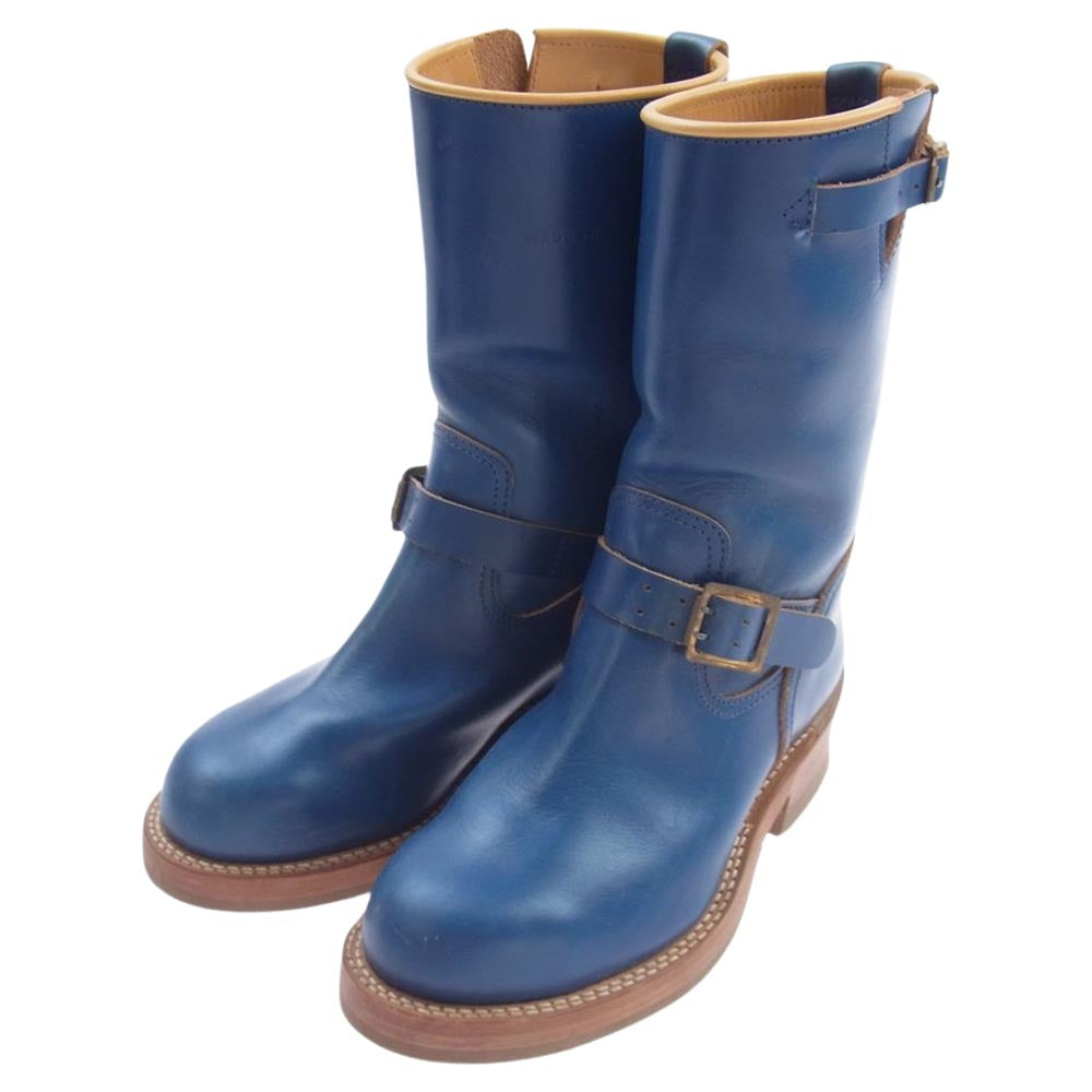MADE IN GM JAPAN メイドインジーエムジャパン SKY SKY スカイスカイ エンジニア ブーツ ブルー系 8.5【中古】