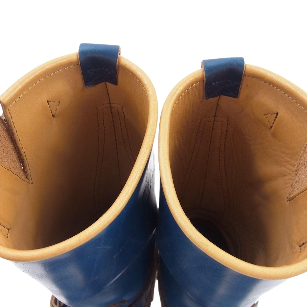 MADE IN GM JAPAN メイドインジーエムジャパン SKY SKY スカイスカイ エンジニア ブーツ ブルー系 8.5【中古】