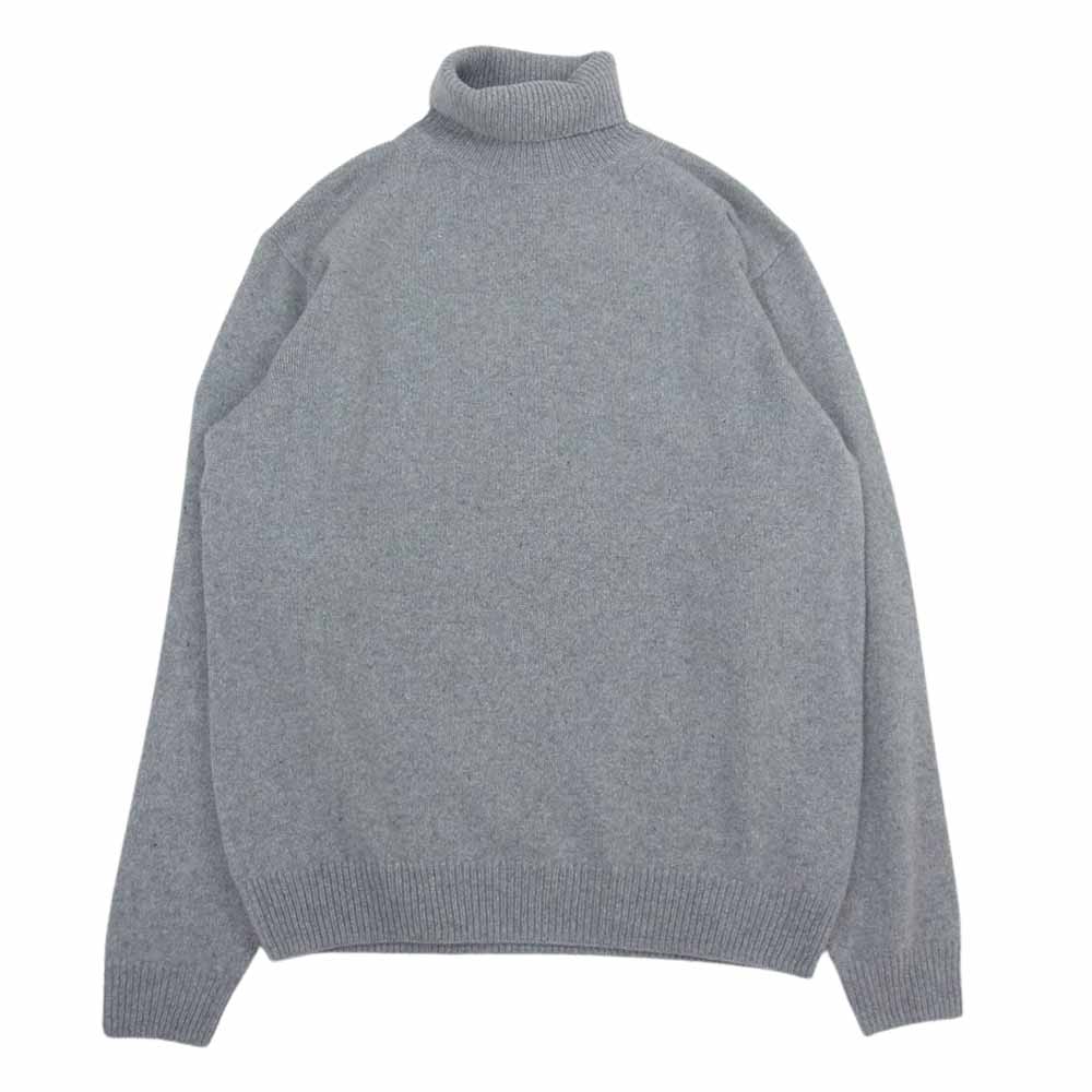 SHIPS シップス 116-35-0108 リサイクル カシミヤ タートルネック ニット グレー系 M【極上美品】【中古】