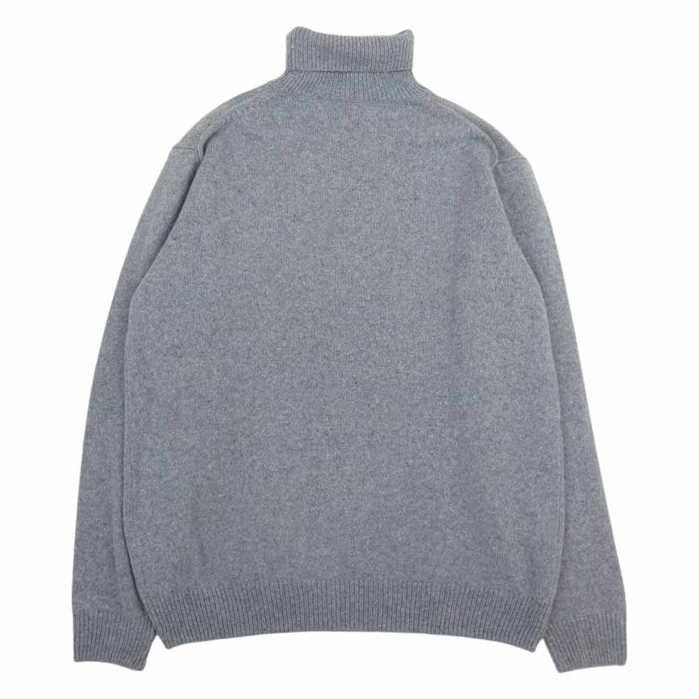 SHIPS シップス 116-35-0108 リサイクル カシミヤ タートルネック ニット グレー系 M【極上美品】【中古】