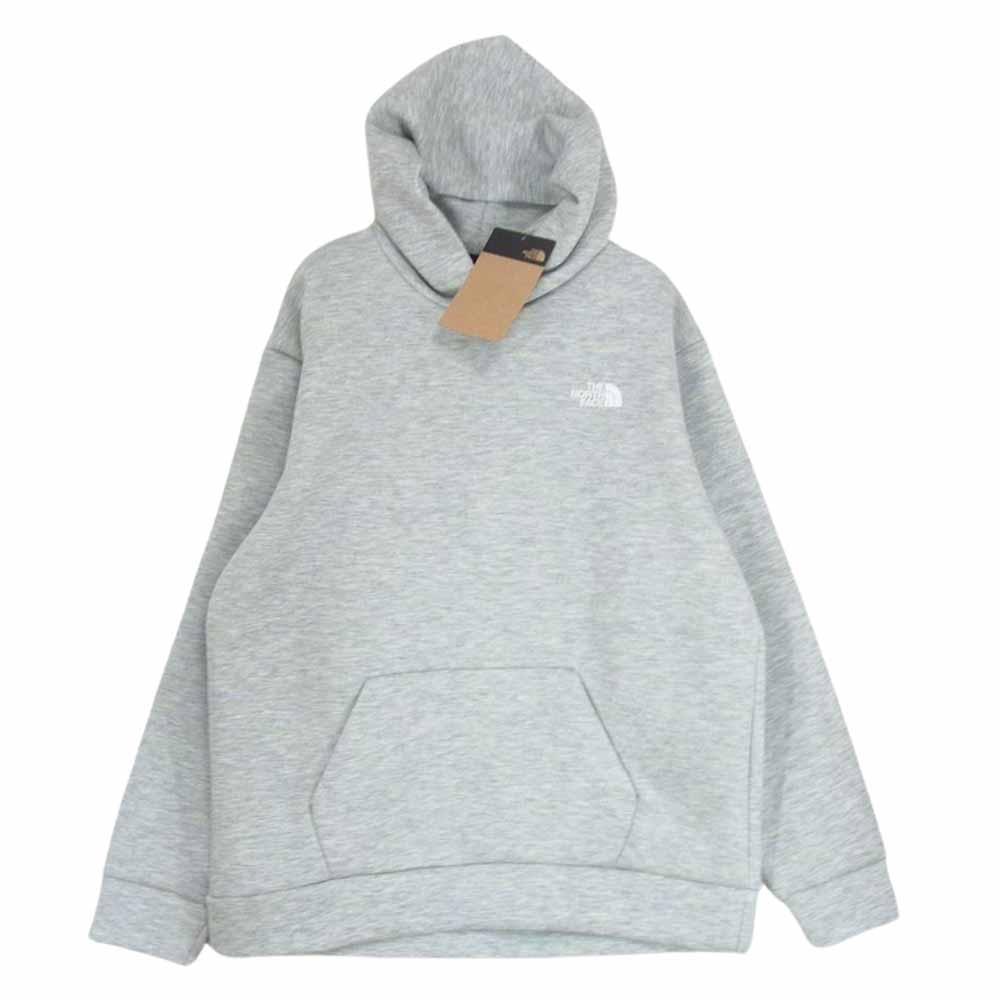 THE NORTH FACE ノースフェイス NT12286 Tech Air Sweat Wide Hoodie テック エアー ワイド フーディ スウェット グリーン系 M【極上美品】【中古】
