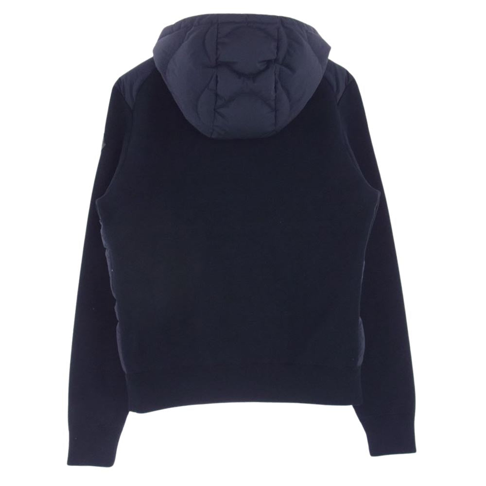 MONCLER モンクレール CARDIGAN TRICOT カーディガン トリコット ダウン ジャケット ネイビー系 M【美品】【中古】