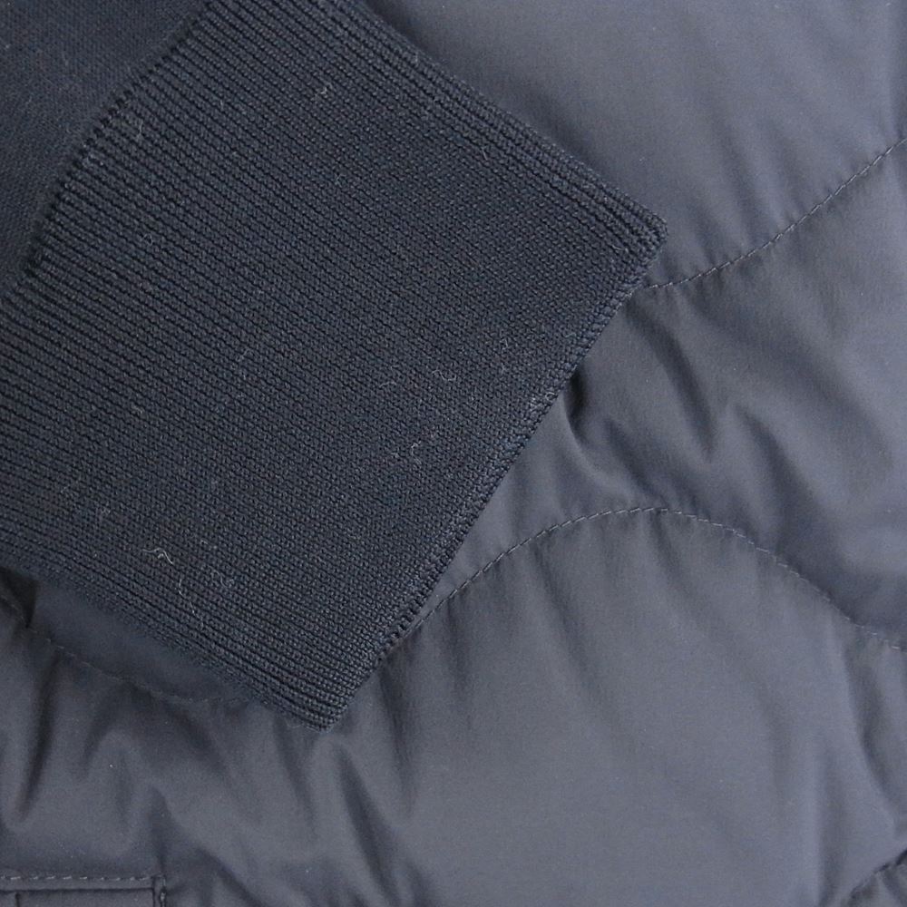 MONCLER モンクレール CARDIGAN TRICOT カーディガン トリコット ダウン ジャケット ネイビー系 M【美品】【中古】