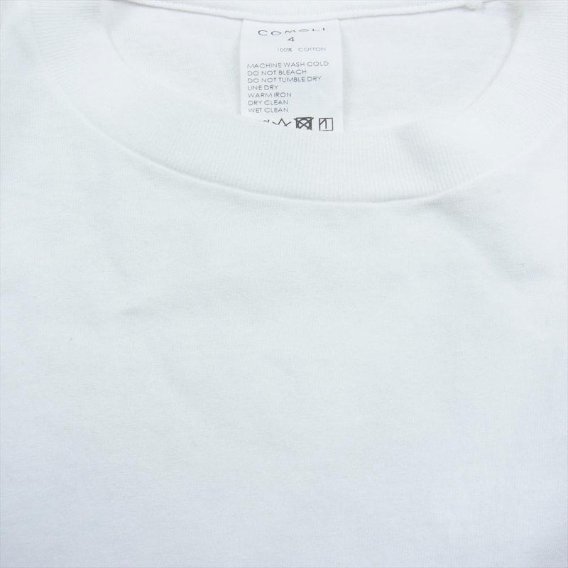 COMOLI コモリ 23SS X01-05015 SURPLUS サープラス Tシャツ WHITE ホワイト系 4【美品】【中古】