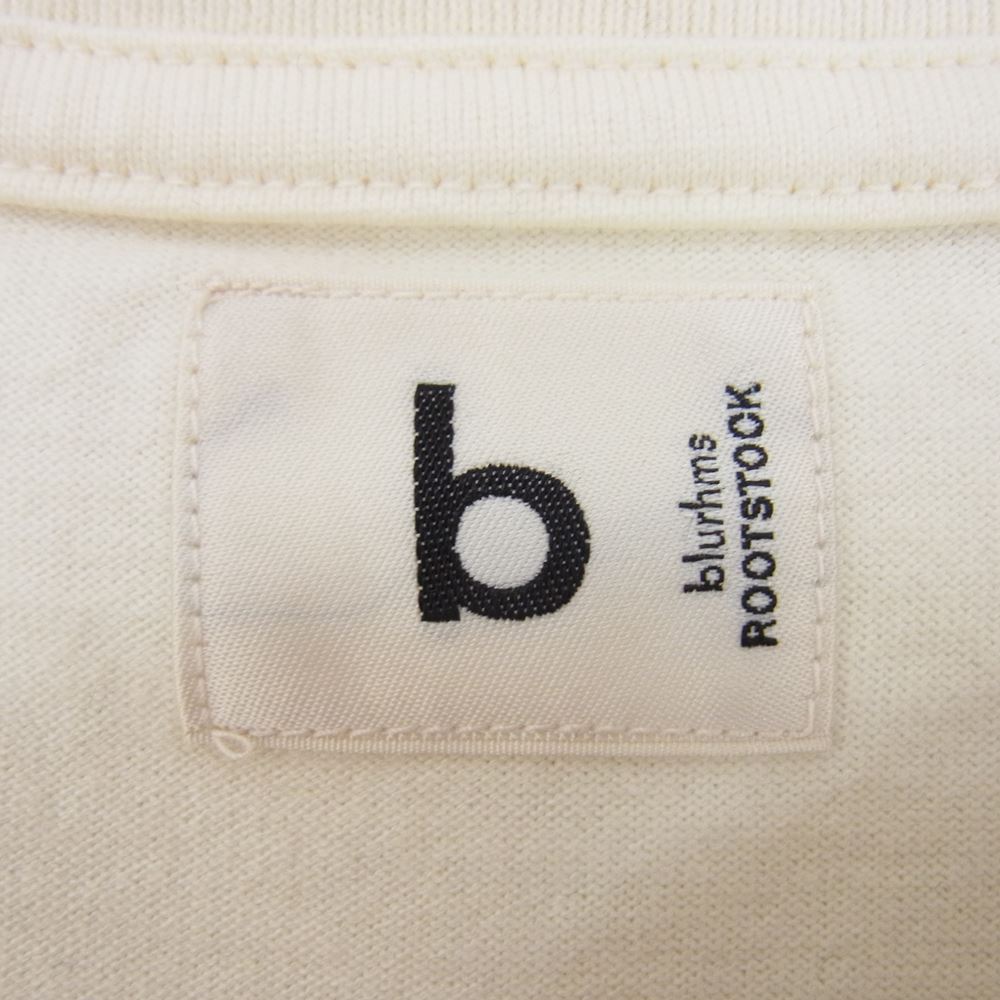 ブラームス ルーツストック 23AW ADAM ET ROPE アダムエロぺ  NIRVANA ニルヴァーナ BROOTS23FAER02 Print Tee フォトプリント 半袖 Tシャツ アイボリー 4【新古品】【未使用】【中古】