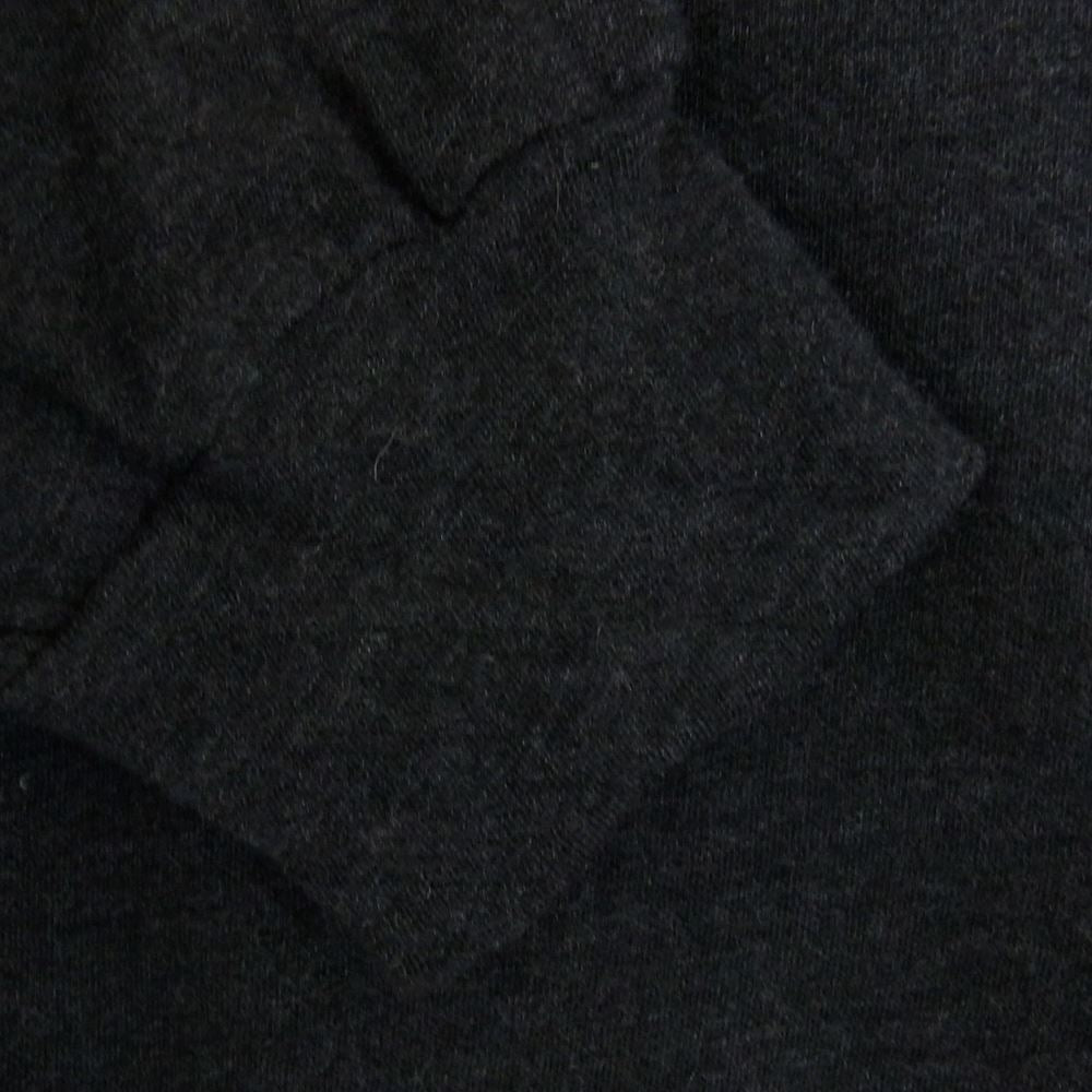 COMOLI コモリ 21AW U03-05006 ウール天竺 長袖クルー 長袖 Tシャツ charcoal チャコール サイズ3 ダークグレー系 3【中古】