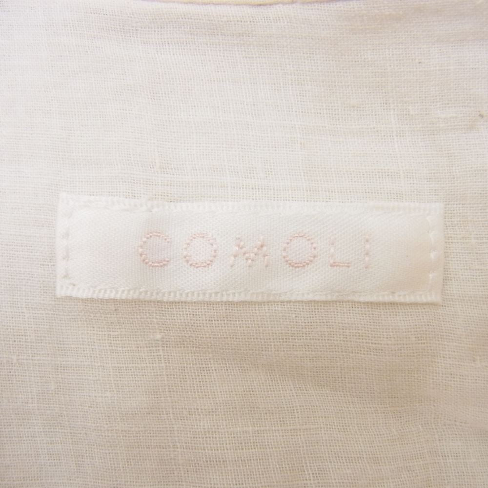 COMOLI コモリ 23SS X01-02011 モスリン プルオーバー シャツ ベージュ系 2【中古】