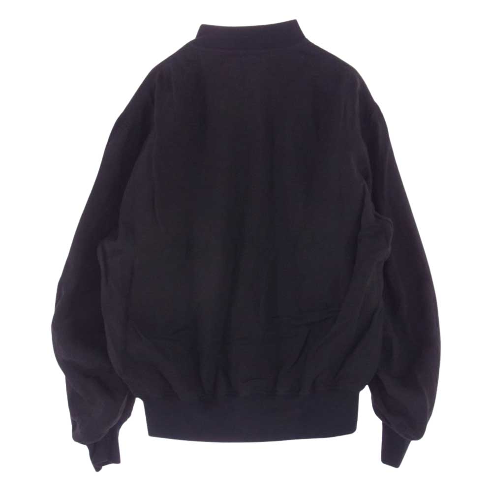 COMOLI コモリ 23SS X01-01023 リネンWクロス ジップブルゾン BLACK ブラック サイズ2 ブラック系 2【新古品】【未使用】【中古】