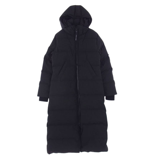 CANADA GOOSE カナダグース 3035LA サザビータグ MYSTIQUE PARKA FUSION FIT ミスティーク パーカ フュージョン フィット ロング ダウン コート ジャケット ブラック系 S【中古】