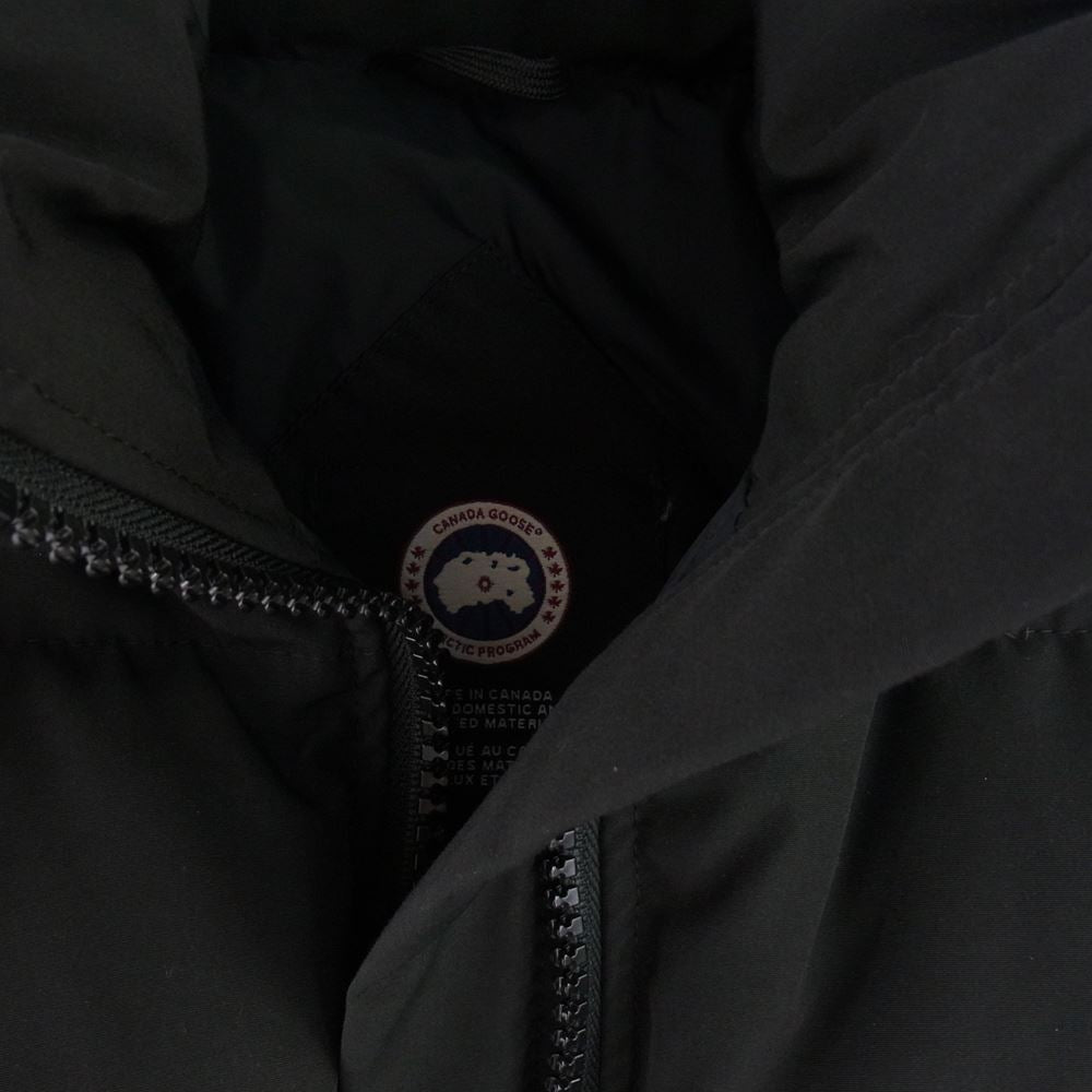 CANADA GOOSE カナダグース 3035LA サザビータグ MYSTIQUE PARKA FUSION FIT ミスティーク パーカ フュージョン フィット ロング ダウン コート ジャケット ブラック系 S【中古】