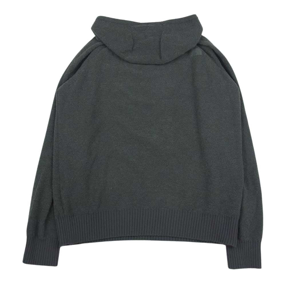 THE NORTH FACE ノースフェイス NT62295　 Comfortive Wool Hoodie コンフォーティブ ウール フーディ パーカー パイル地 カーキ系 M【中古】