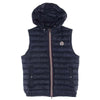 MONCLER モンクレール 17AW D10914332499 GIEN GILET ダウン ベスト ネイビー系 1【中古】
