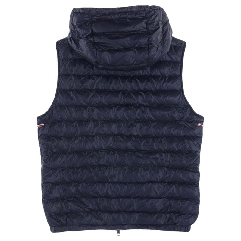 MONCLER モンクレール 17AW D10914332499 GIEN GILET ダウン ベスト ネイビー系 1【中古】