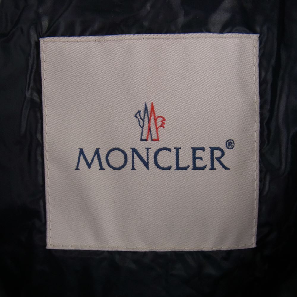 MONCLER モンクレール 17AW D10914332499 GIEN GILET ダウン ベスト ネイビー系 1【中古】