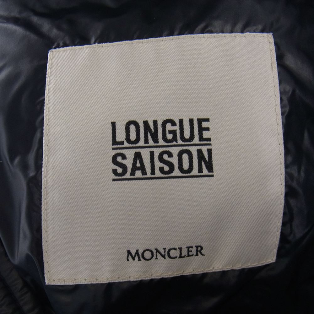 MONCLER モンクレール 17AW D10914332499 GIEN GILET ダウン ベスト ネイビー系 1【中古】