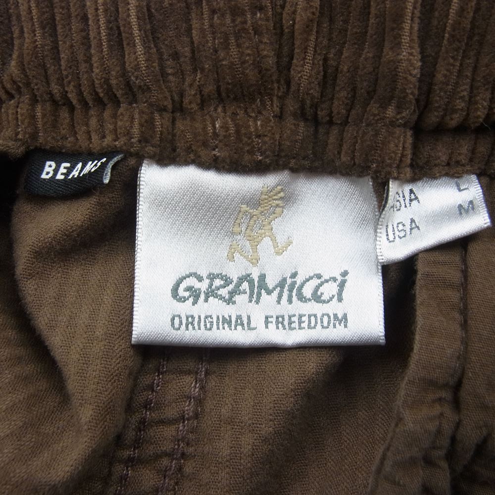 Gramicci グラミチ GMP2-F1072 コーデュロイパンツ ブラウン系 L【中古】