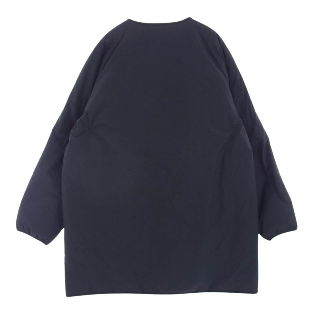 nanamica ナナミカ SUBF267 REVERSIBLE DOWN COAT ミリタリーライナー リバーシブル ダウンコート ブラック系 M【中古】