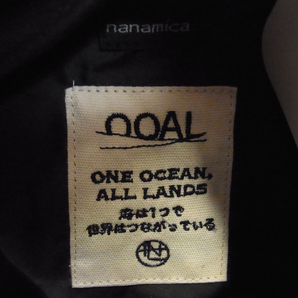 nanamica ナナミカ SUBF267 REVERSIBLE DOWN COAT ミリタリーライナー リバーシブル ダウンコート ブラック系 M【中古】