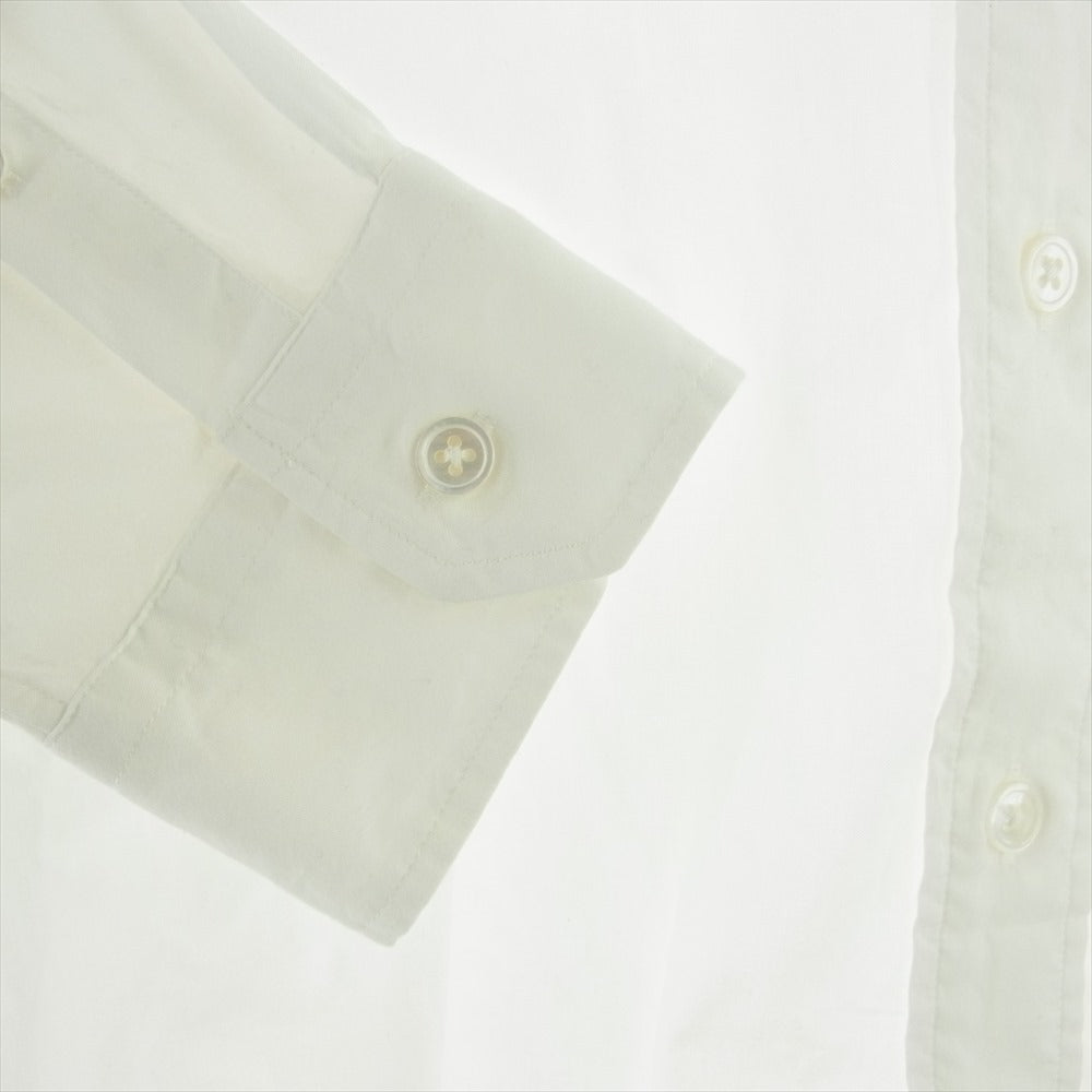 uniform experiment ユニフォームエクスペリメント UE-170006 WHITE LINE ホワイトライン 5 STAR APPLIQUE BD SHIRT スターアップリケ ボタンダウン 長袖シャツ ホワイト系 2【中古】