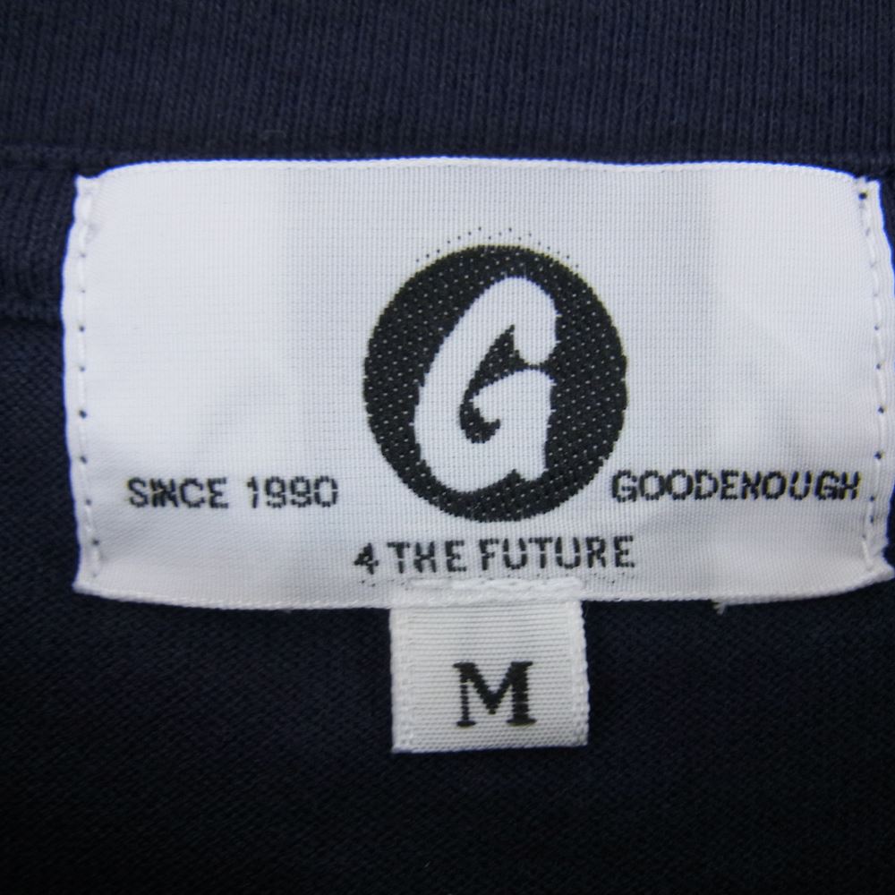 GOODENOUGH グッドイナフ the POOL AOYAMA SWIMMING CLUB 半袖Tシャツ ネイビー系 M【中古】