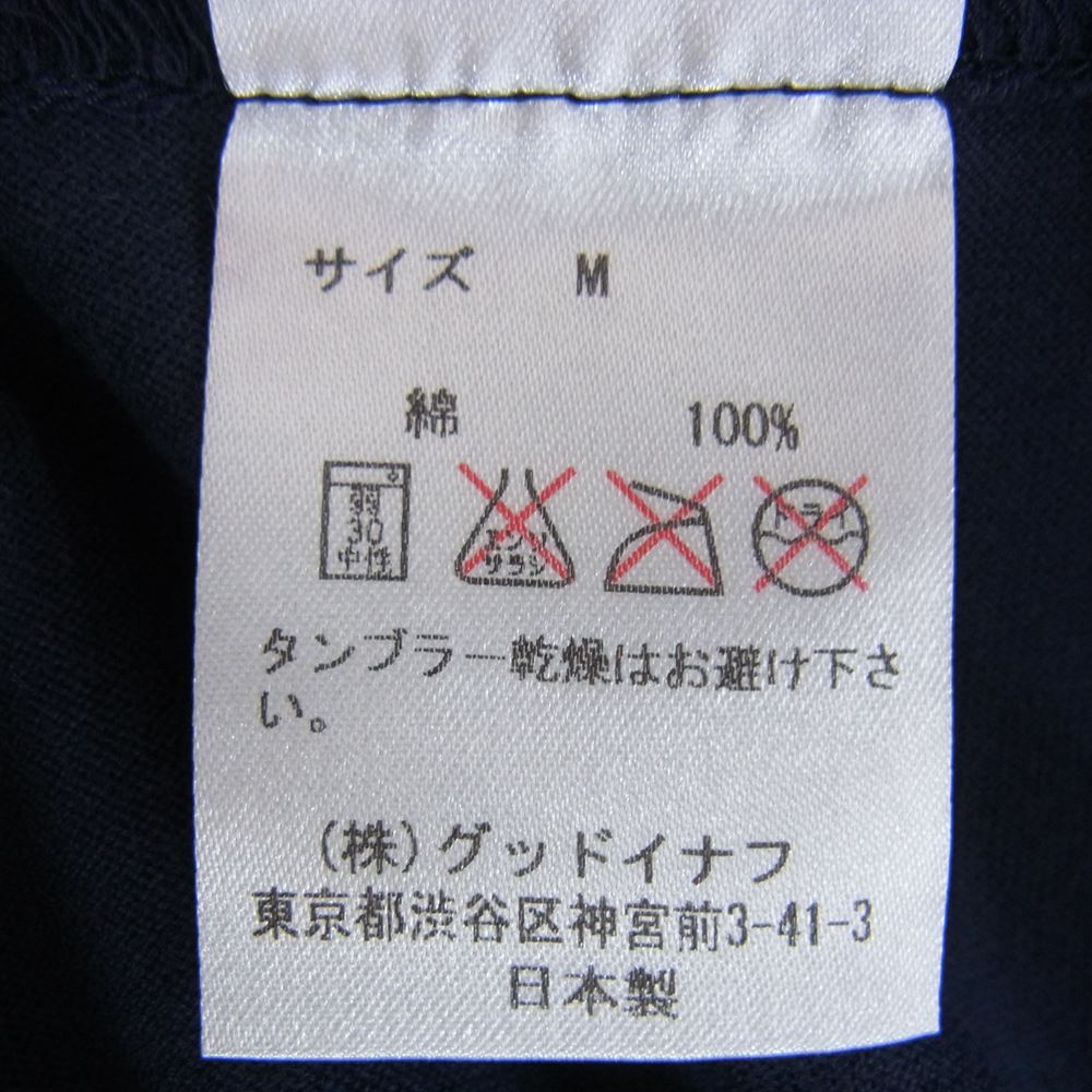GOODENOUGH グッドイナフ the POOL AOYAMA SWIMMING CLUB 半袖Tシャツ ネイビー系 M【中古】
