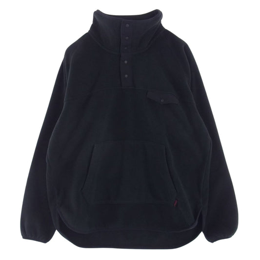 Gramicci グラミチ GUJ2-F1067 EKAL Fleece Snap Pullover フリース プルオーバー ジャケット ブラック系 ASIA M【中古】