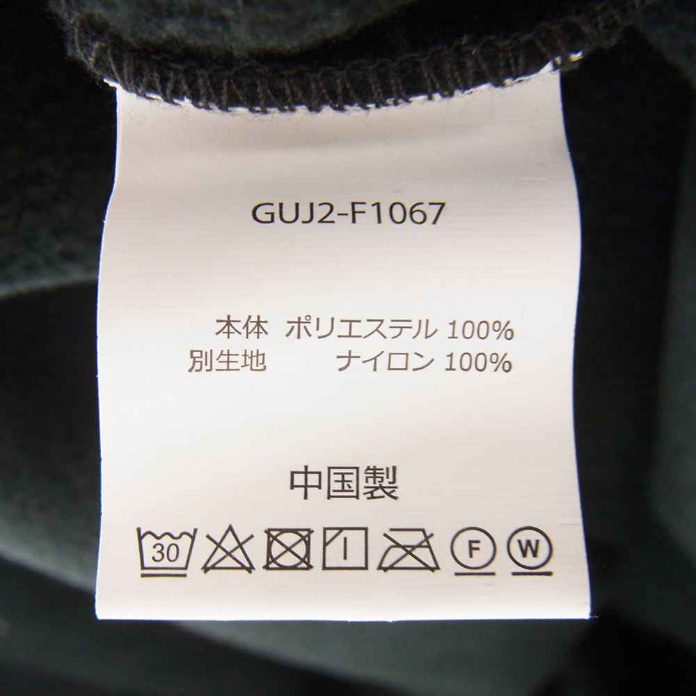 Gramicci グラミチ GUJ2-F1067 EKAL Fleece Snap Pullover フリース プルオーバー ジャケット ブラック系 ASIA M【中古】