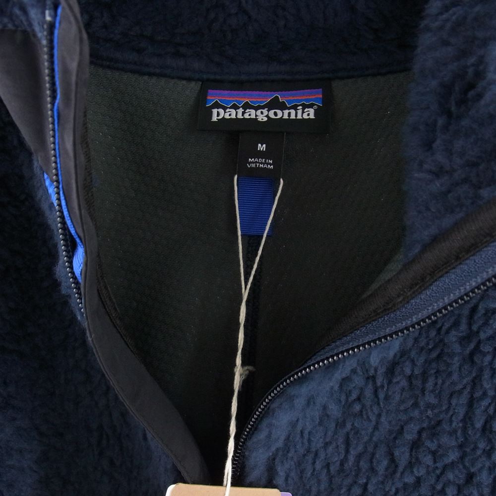 patagonia パタゴニア 22SS 23056 CLASSIC RETRO-X JACKET レトロエックス フリースジャケット ネイビー系 M【極上美品】【中古】