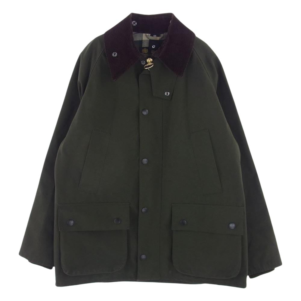Barbour バブアー 1802259 BEDALE 2LAYER ビデイル レイヤー ジャケット カーキ系 38【中古】