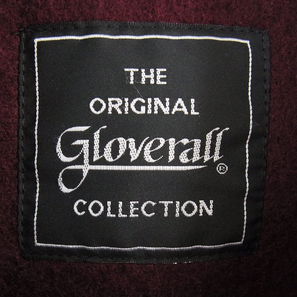 Gloverall グローバーオール 英国製 MONTY モンティ ダッフル コート ワインレッド系 XS【中古】