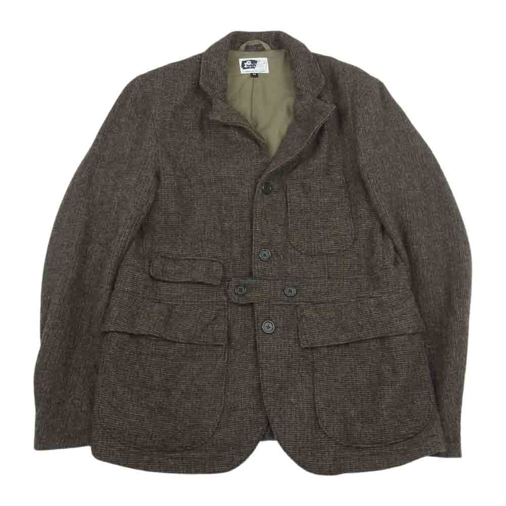 Engineered Garments エンジニアードガーメンツ ツイード ノーフォーク ジャケット ブラウン系 M【中古】