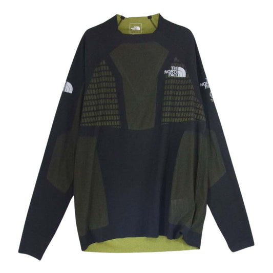THE NORTH FACE ノースフェイス NT12274 AD L/S Flight Engineered Crew ロングスリーブ フライト エンジニアード クルーネック 長袖 Tシャツ イエロー系 L【新古品】【未使用】【中古】