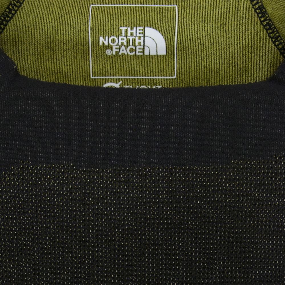 THE NORTH FACE ノースフェイス NT12274 AD L/S Flight Engineered Crew ロングスリーブ フライト エンジニアード クルーネック 長袖 Tシャツ イエロー系 L【新古品】【未使用】【中古】