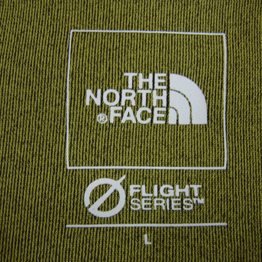 THE NORTH FACE ノースフェイス NT12274 AD L/S Flight Engineered Crew ロングスリーブ フライト エンジニアード クルーネック 長袖 Tシャツ イエロー系 L【新古品】【未使用】【中古】