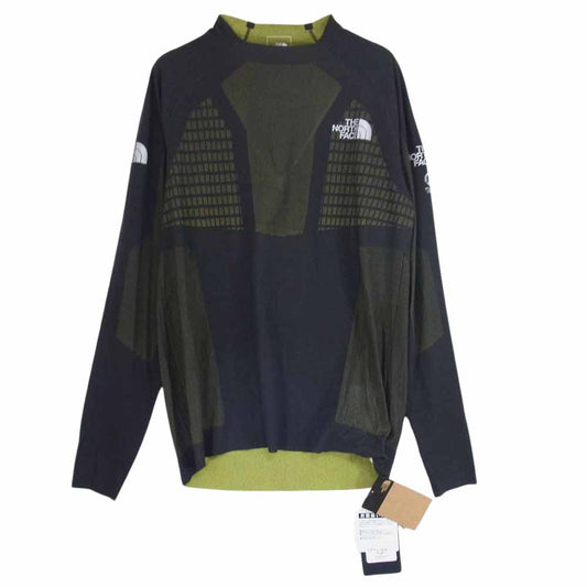 THE NORTH FACE ノースフェイス NT12274 AD L/S Flight Engineered Crew ロングスリーブ フライト エンジニアード クルーネック 長袖 Tシャツ イエロー系 L【新古品】【未使用】【中古】